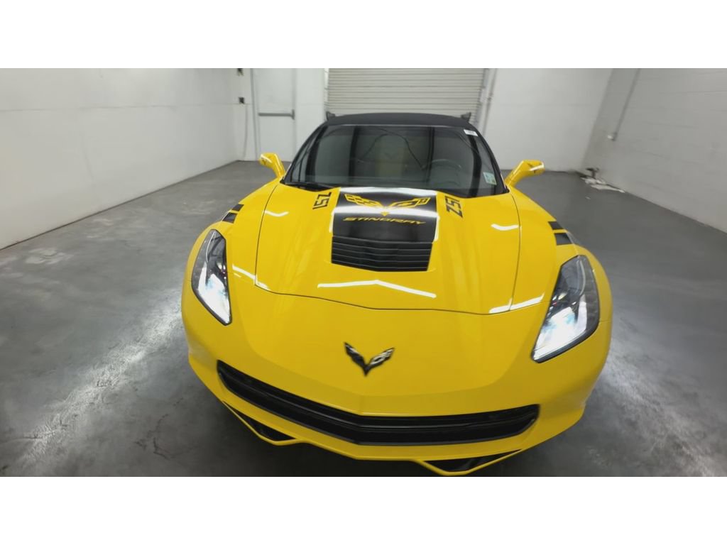 Certified 2017 Chevrolet Corvette Stingray Convertible RWD image 3