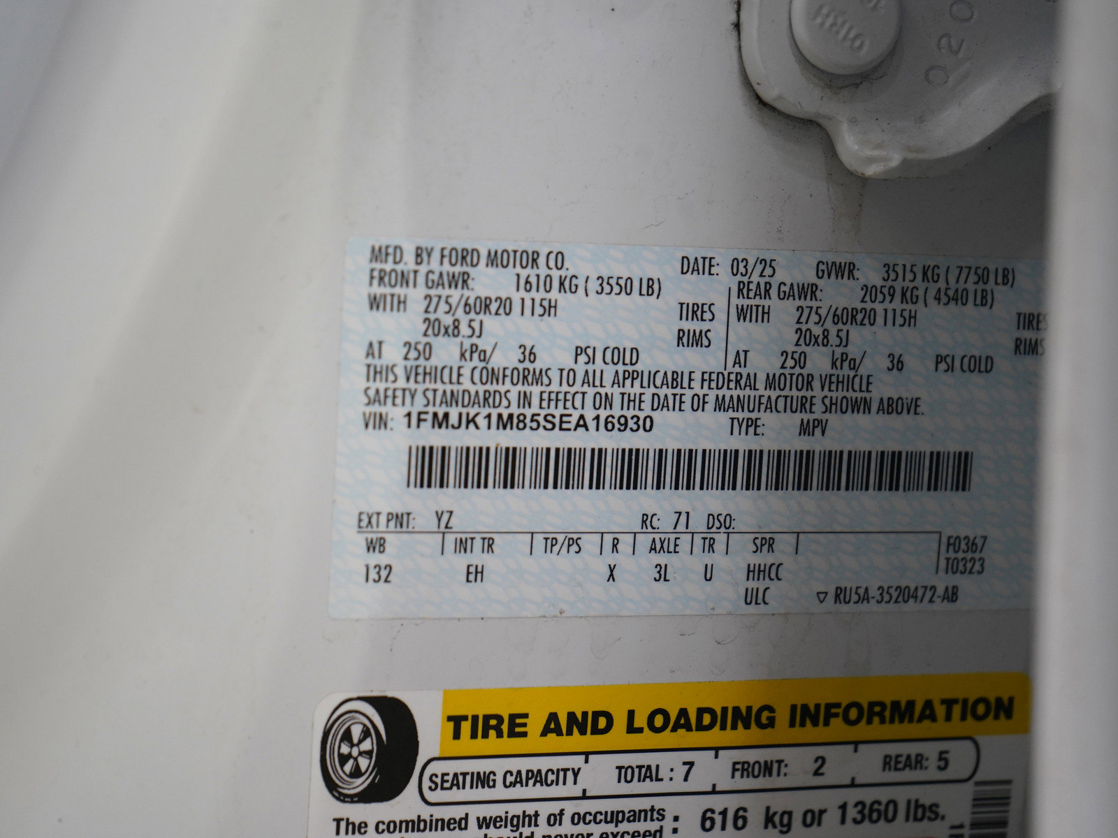 Used 2025 Ford Expedition Max Platinum AWD/4WD image 37