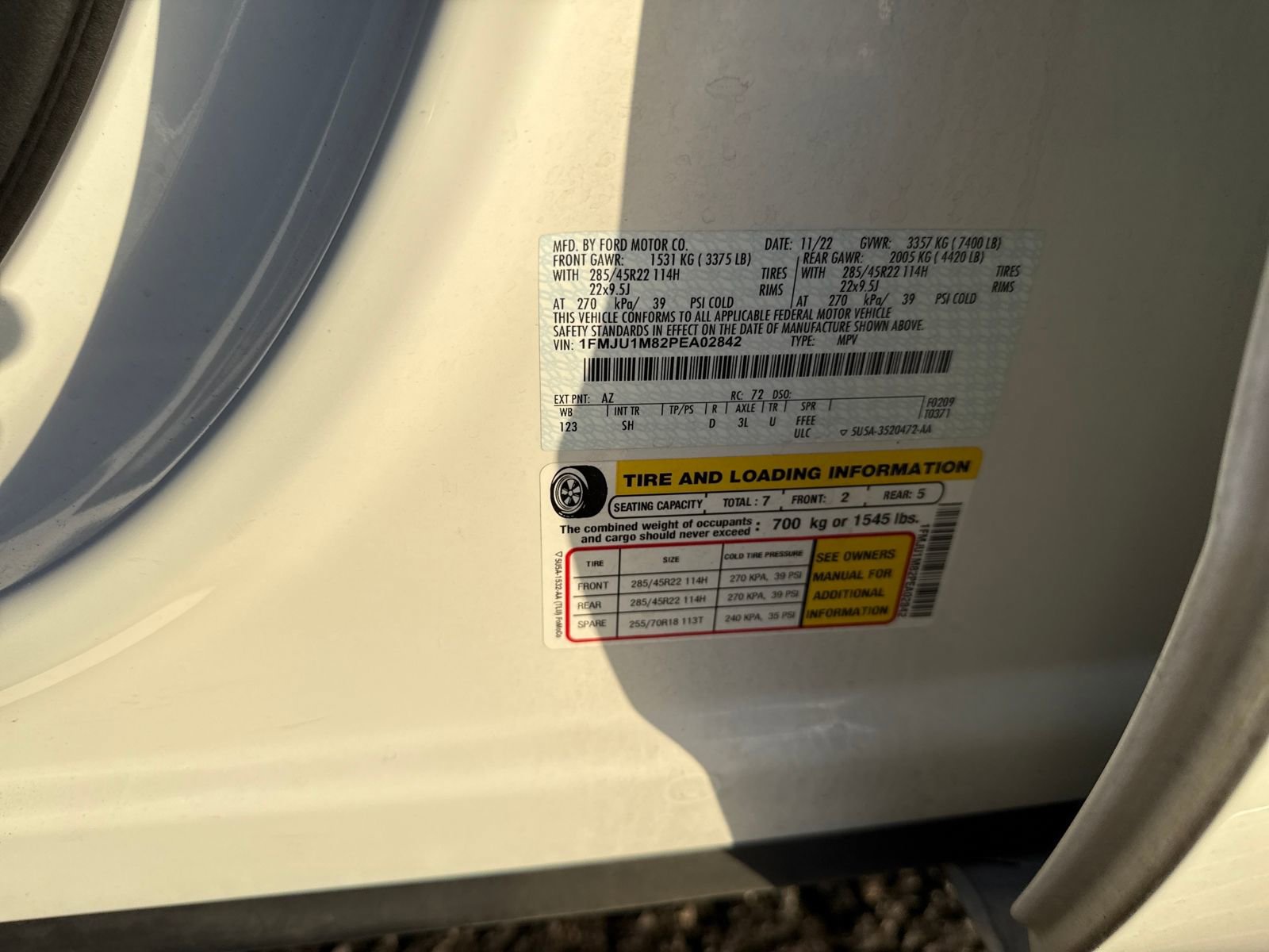 Certified 2023 Ford Expedition Platinum image 30