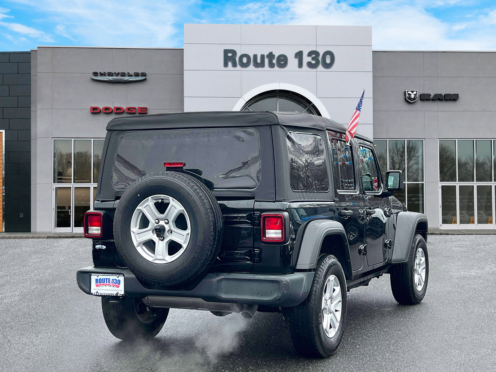 Used 2022 Jeep Wrangler Unlimited Sport AWD/4WD image 4
