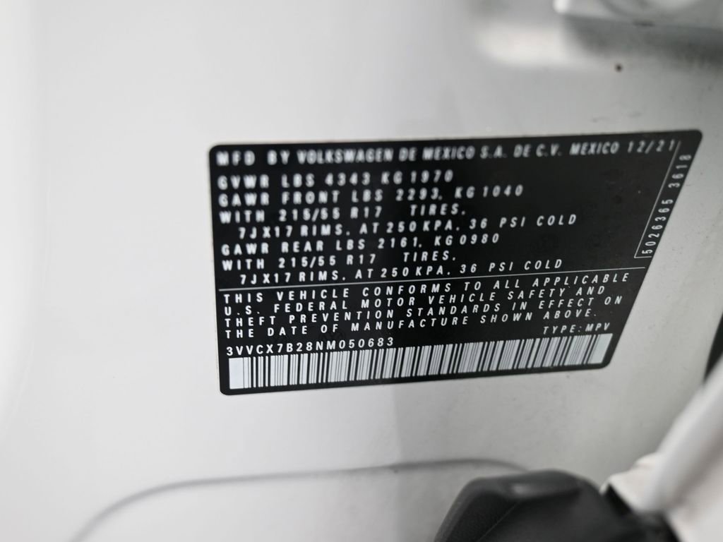 Used 2022 Volkswagen Taos S image 17