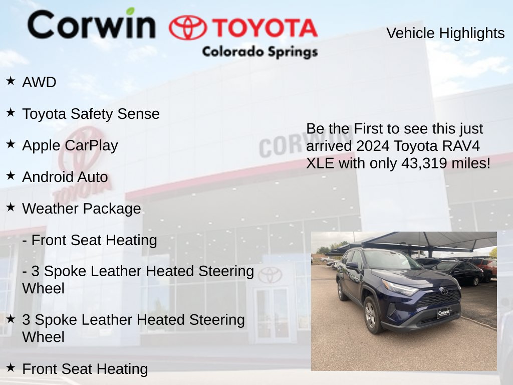 Used 2024 Toyota RAV4 XLE w/ Weather Package AWD/4WD image 4