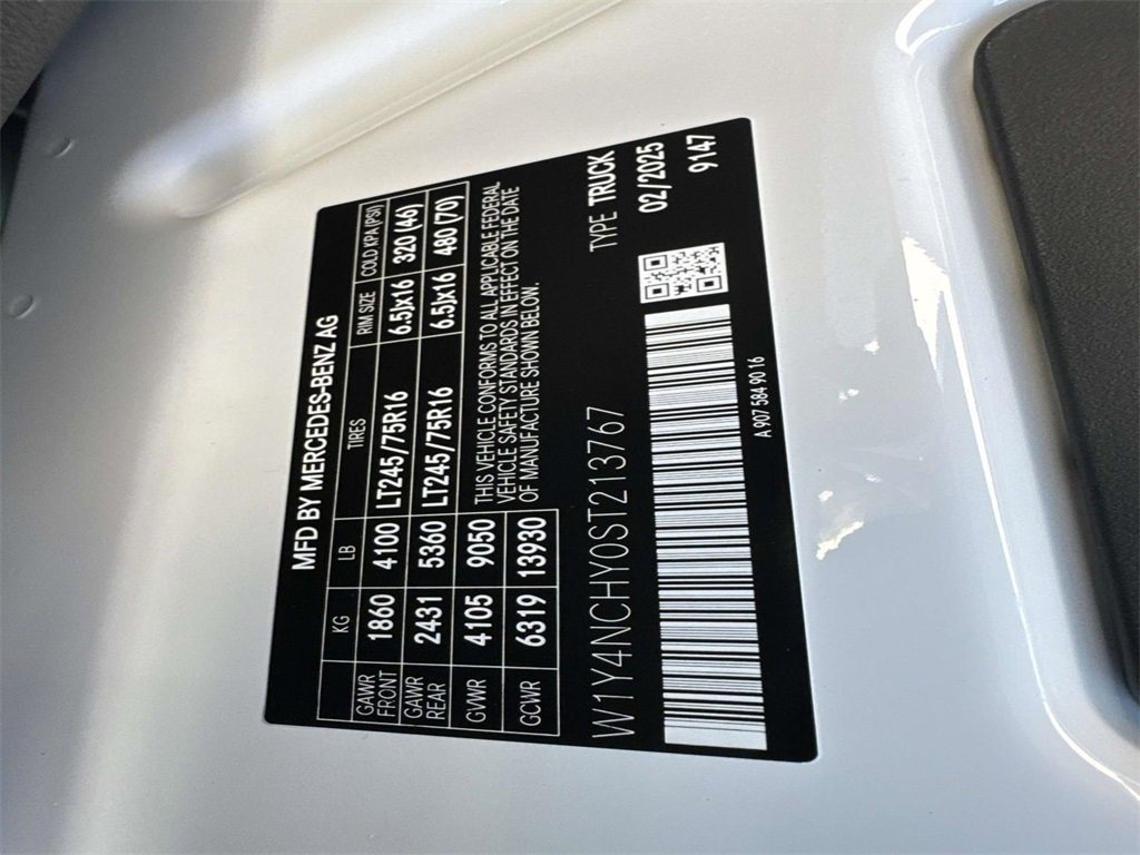 New 2025 Mercedes-Benz Sprinter 2500 image 18