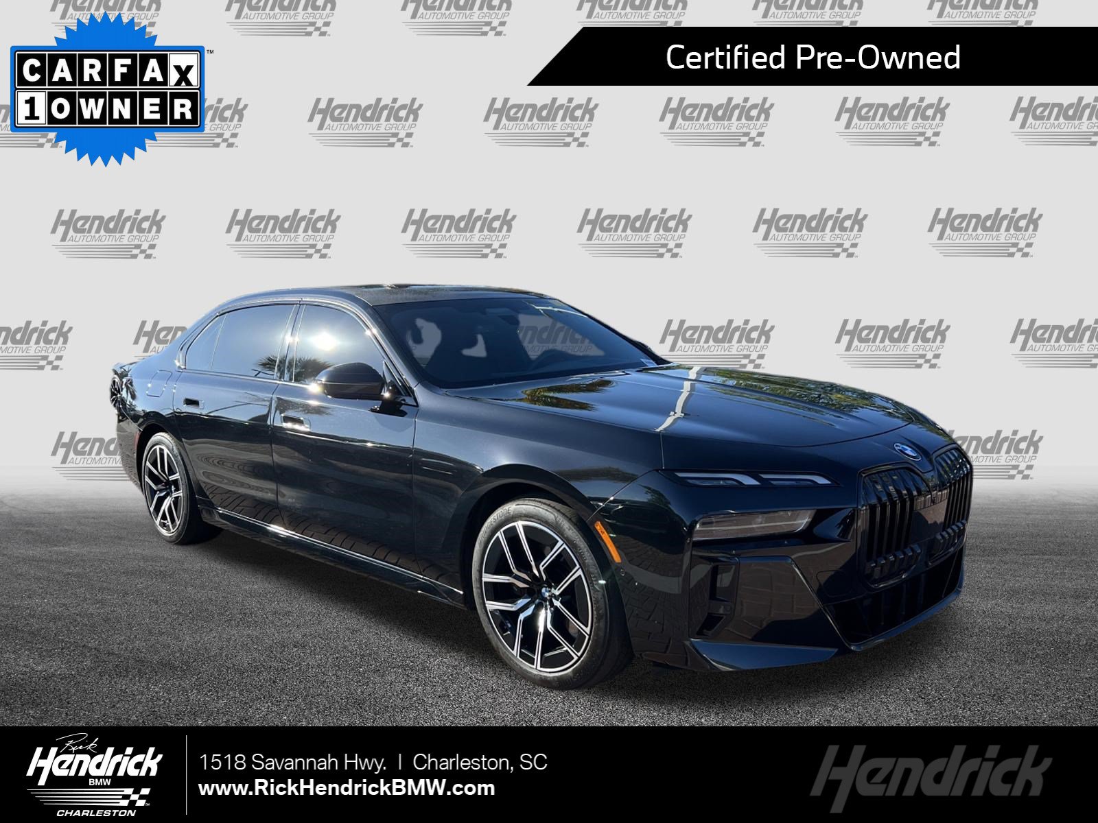 Certified 2024 BMW 740i xDrive AWD/4WD image 1