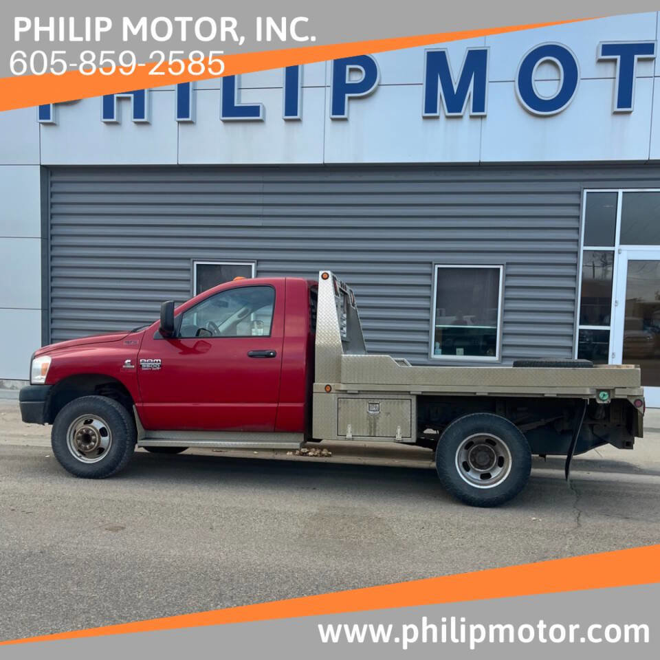 Used 2008 Dodge Ram 3500 Truck 4x4 Regular Cab DRW
