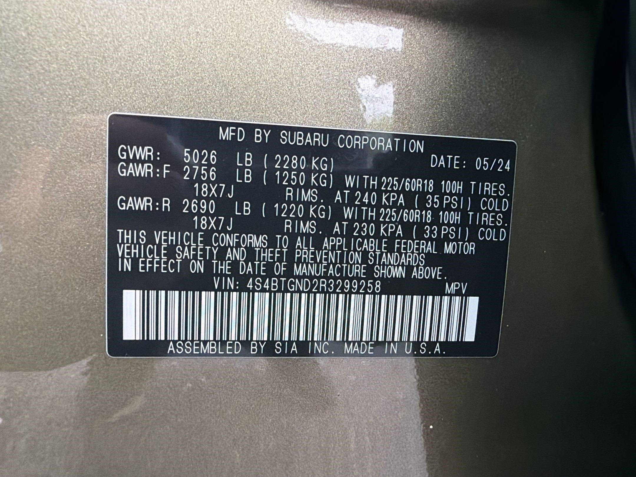 Used 2024 Subaru Outback Limited XT AWD/4WD image 32