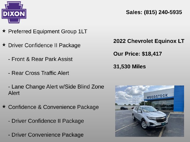 Used 2022 Chevrolet Equinox LT FWD image 4