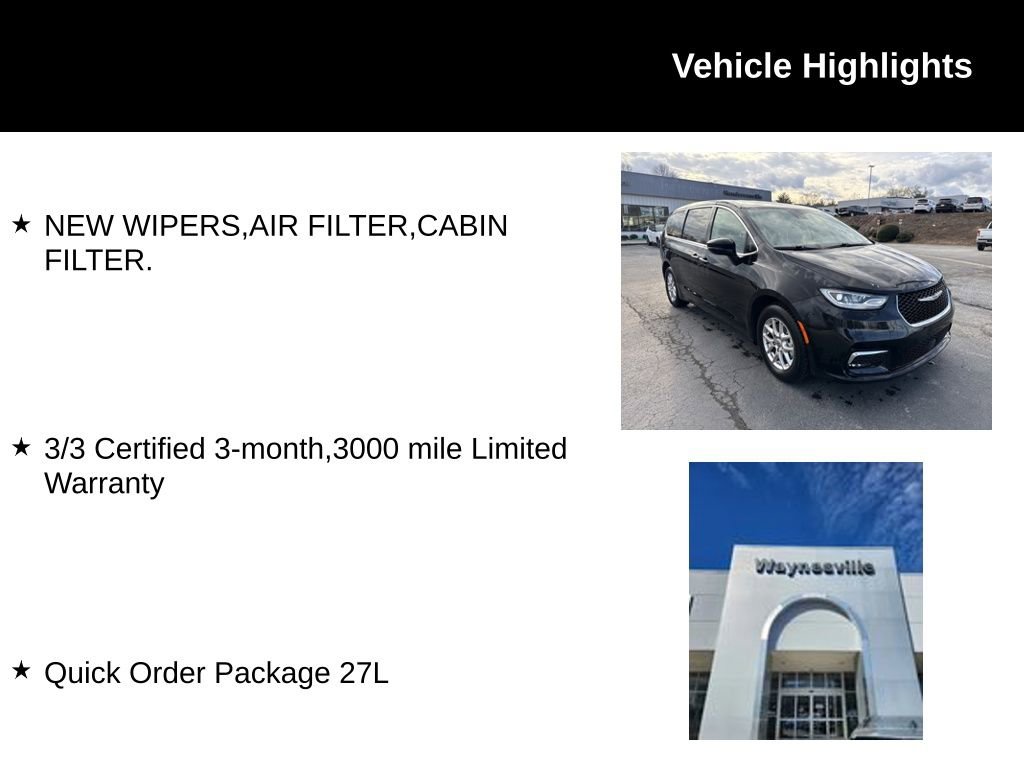 Used 2024 Chrysler Pacifica Touring-L image 2