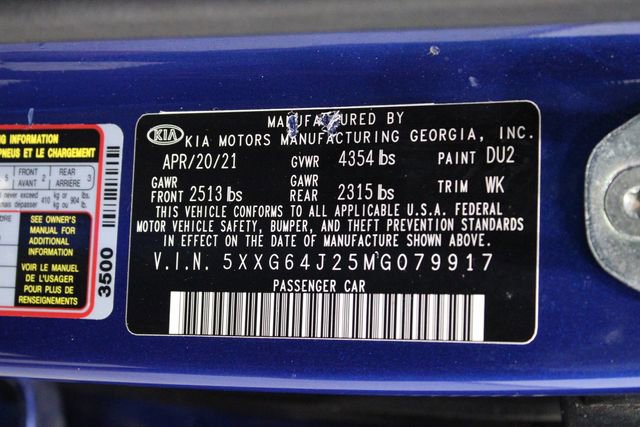 Used 2021 Kia K5 GT-Line image 20