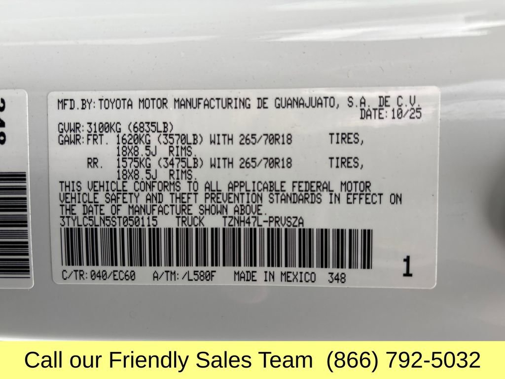 New 2025 Toyota Tacoma Trailhunter image 25