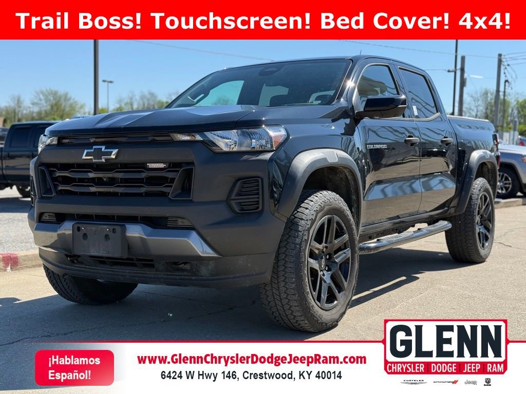Used 2023 Chevrolet Colorado Trail Boss w/ Technology Package AWD/4WD image 1