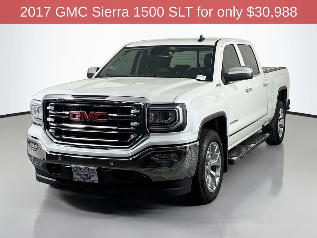 Used 2017 GMC Sierra 1500 SLT w/ SLT Premium Package AWD/4WD image 3