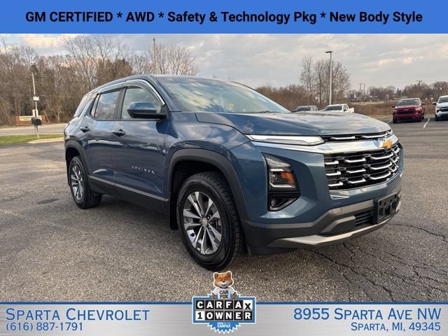 Certified 2025 Chevrolet Equinox LT w/ Safety and Technology Package AWD/4WD video 1