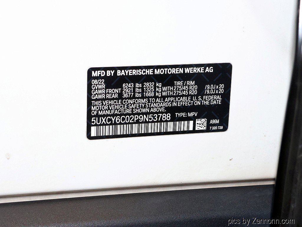 Certified 2023 BMW X6 xDrive40i w/ Premium Package image 42