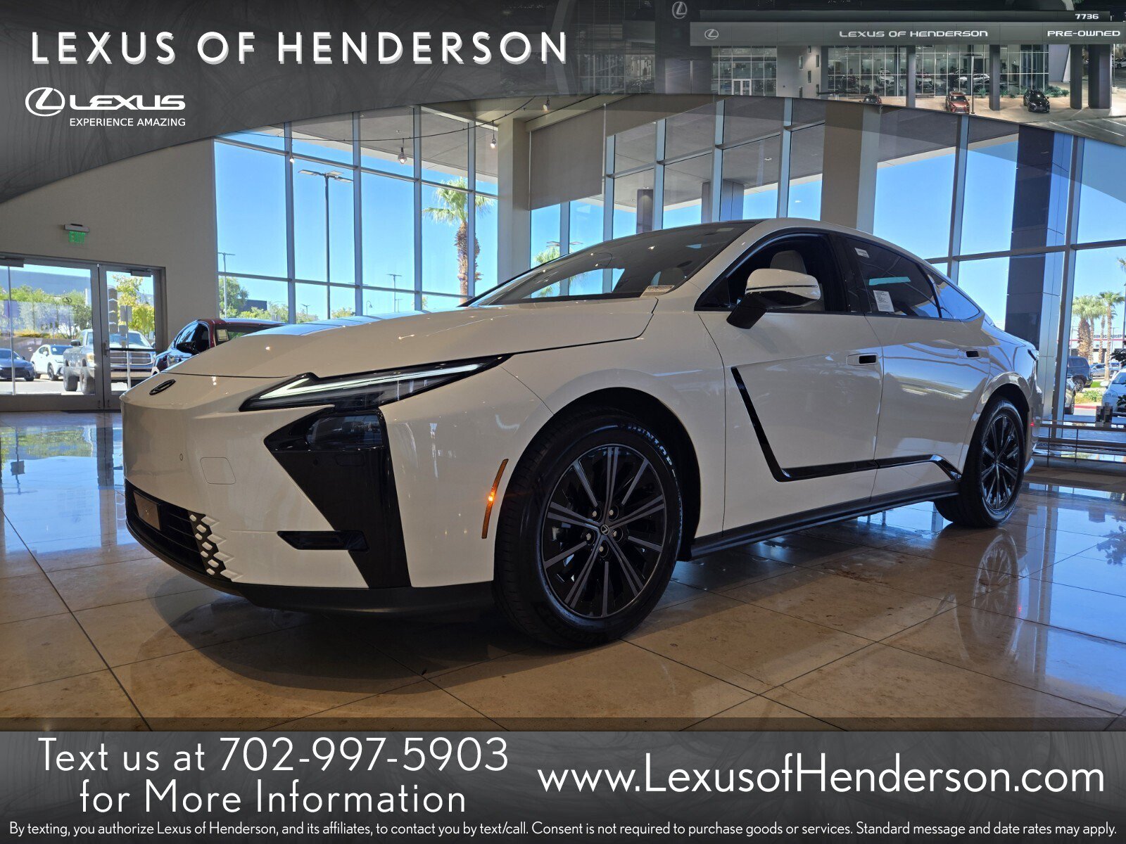 New 2026 Lexus ES 350e