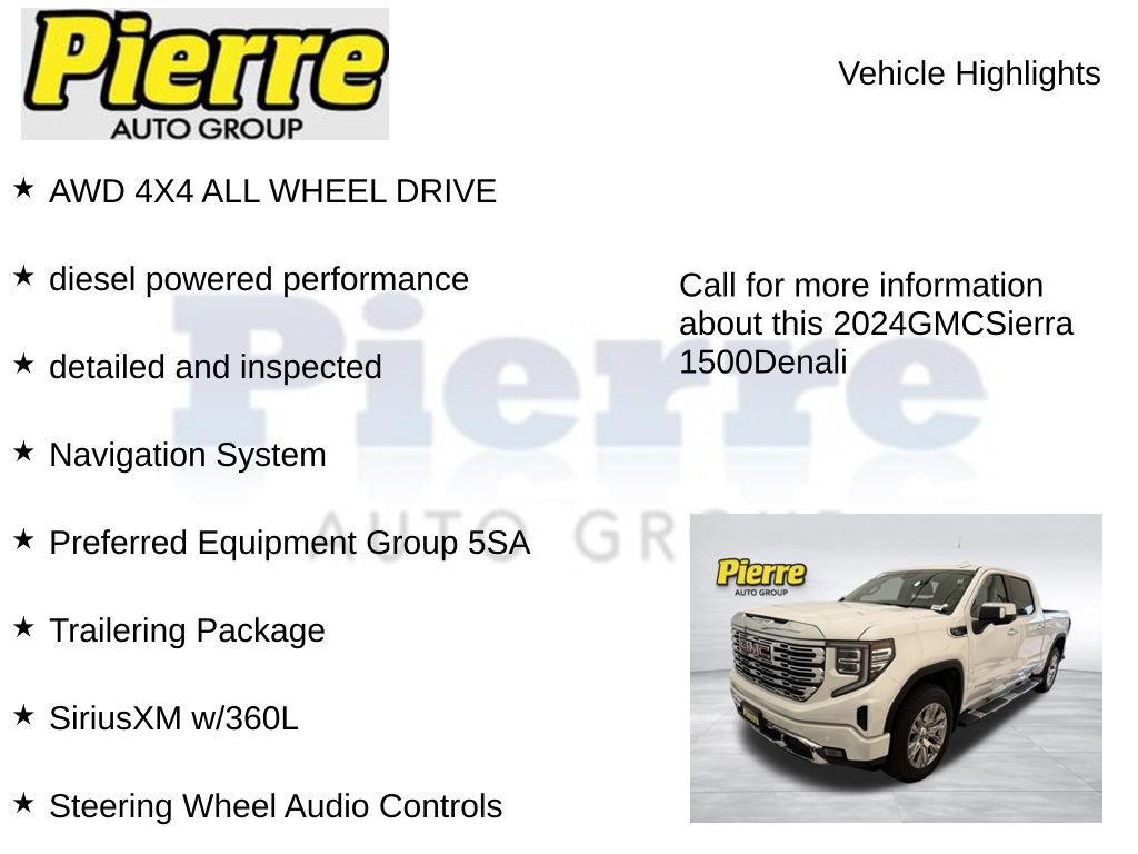 Used 2024 GMC Sierra 1500 Denali AWD/4WD image 7