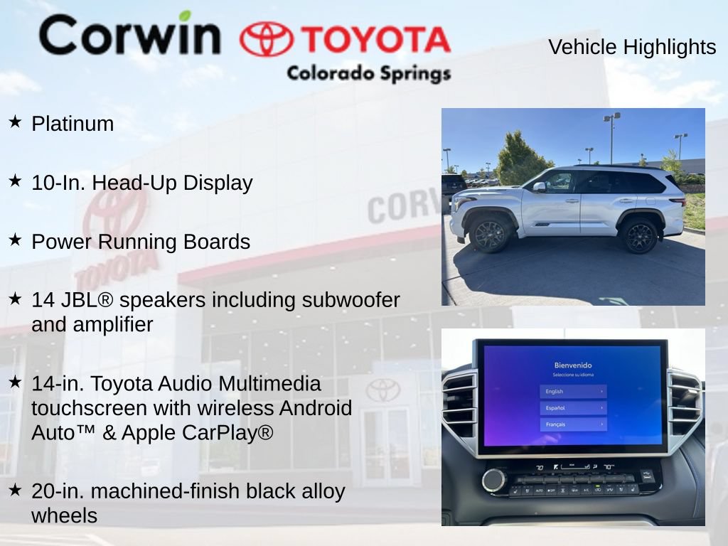 Used 2026 Toyota Sequoia Platinum AWD/4WD image 15