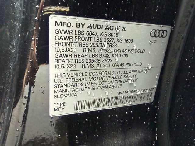 Used 2020 Audi RS Q8 w/ Carbon Optic Package image 16