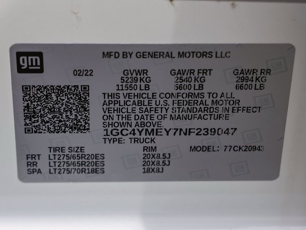 Used 2022 Chevrolet Silverado 2500 Custom w/ Custom Value Package image 30