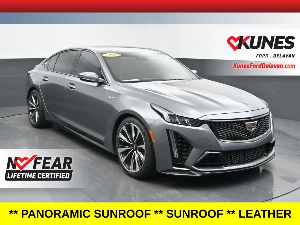 Used 2022 Cadillac CT5 V Blackwing w/ Parking Package RWD image 1