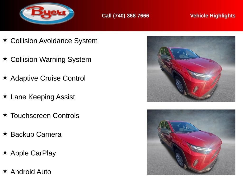 Used 2025 Toyota RAV4 LE AWD/4WD image 9