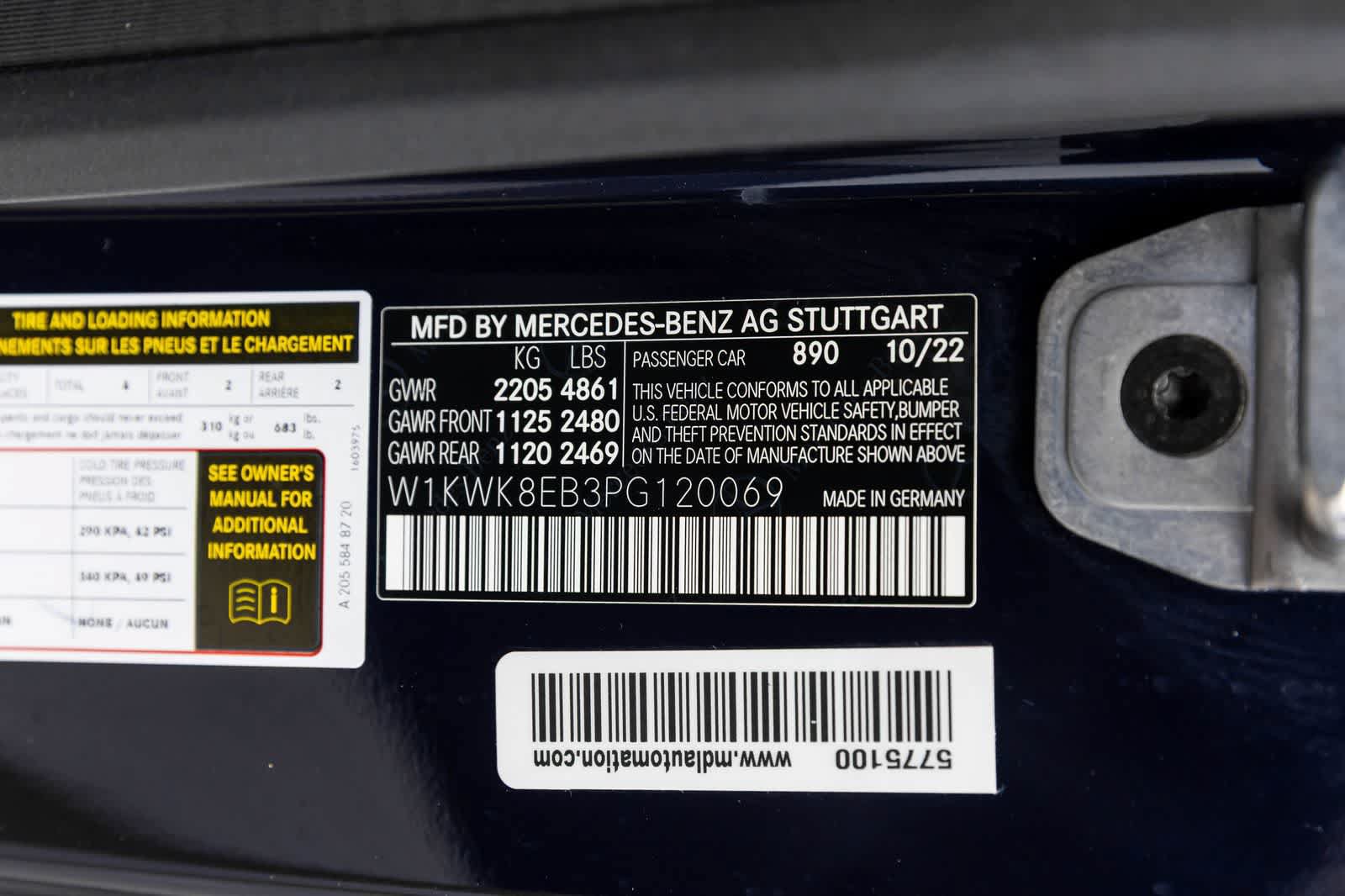 Used 2023 Mercedes-Benz C 300 4MATIC Cabriolet w/ AMG Line image 23