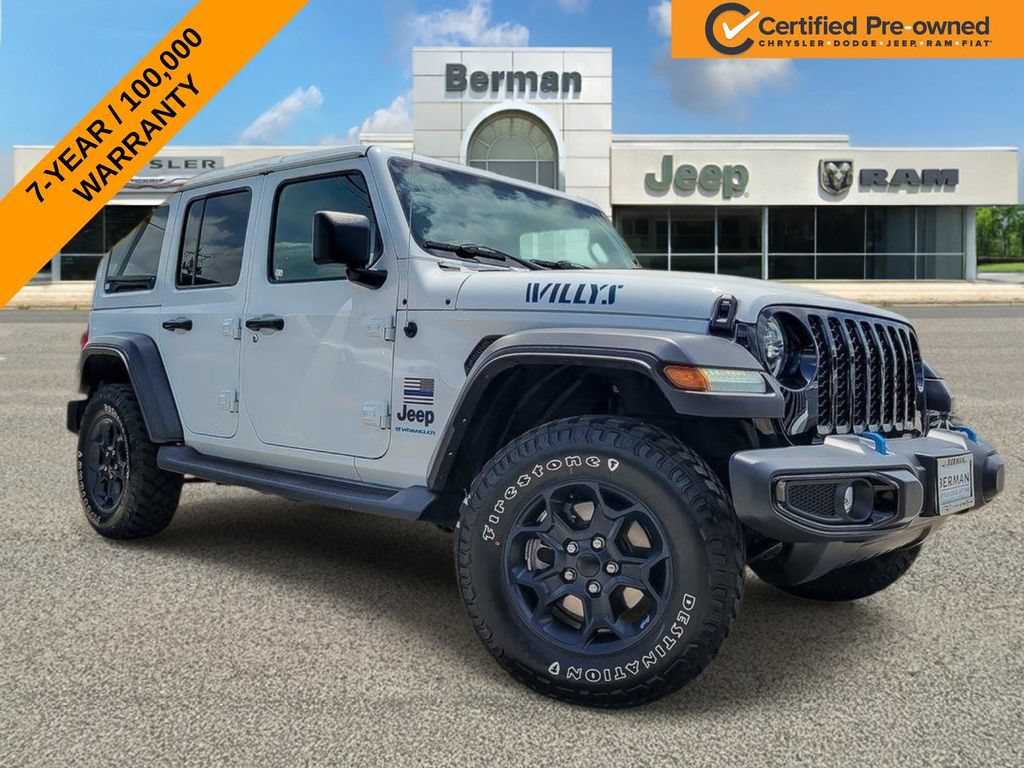Used 2023 Jeep Wrangler Unlimited w/ Sun & Screen Package AWD/4WD image 1