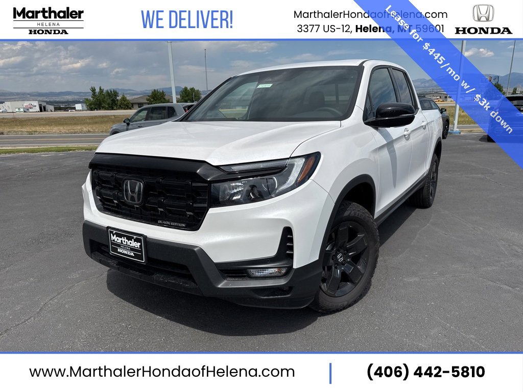 New 2025 Honda Ridgeline Black Edition