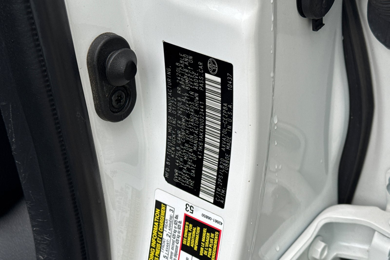 Certified 2022 Toyota Camry XSE FWD image 36