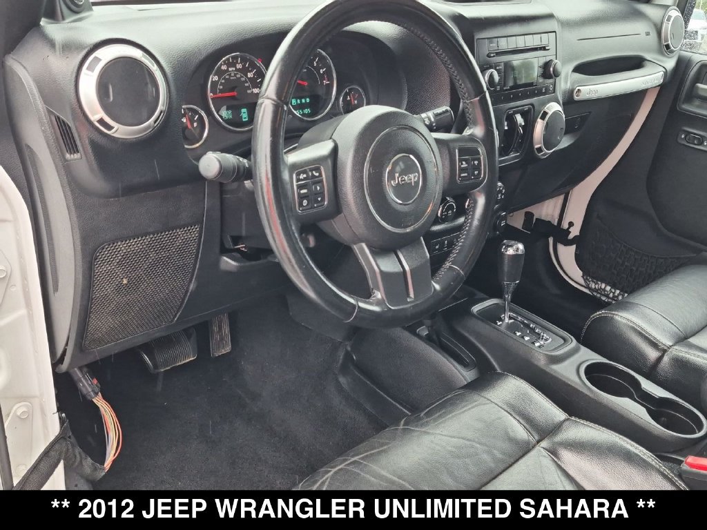 Used 2012 Jeep Wrangler Unlimited Sahara w/ Dual Top Group AWD/4WD image 2