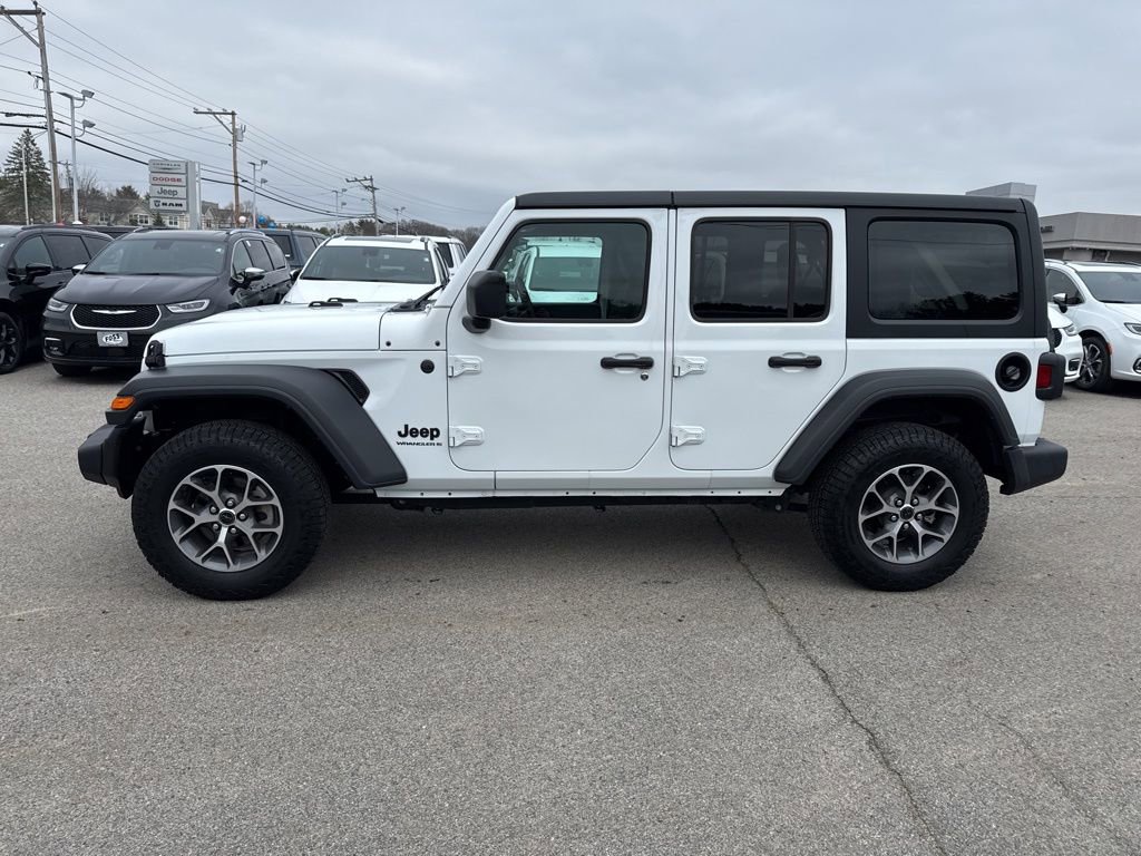 Certified 2024 Jeep Wrangler Sport S AWD/4WD image 2