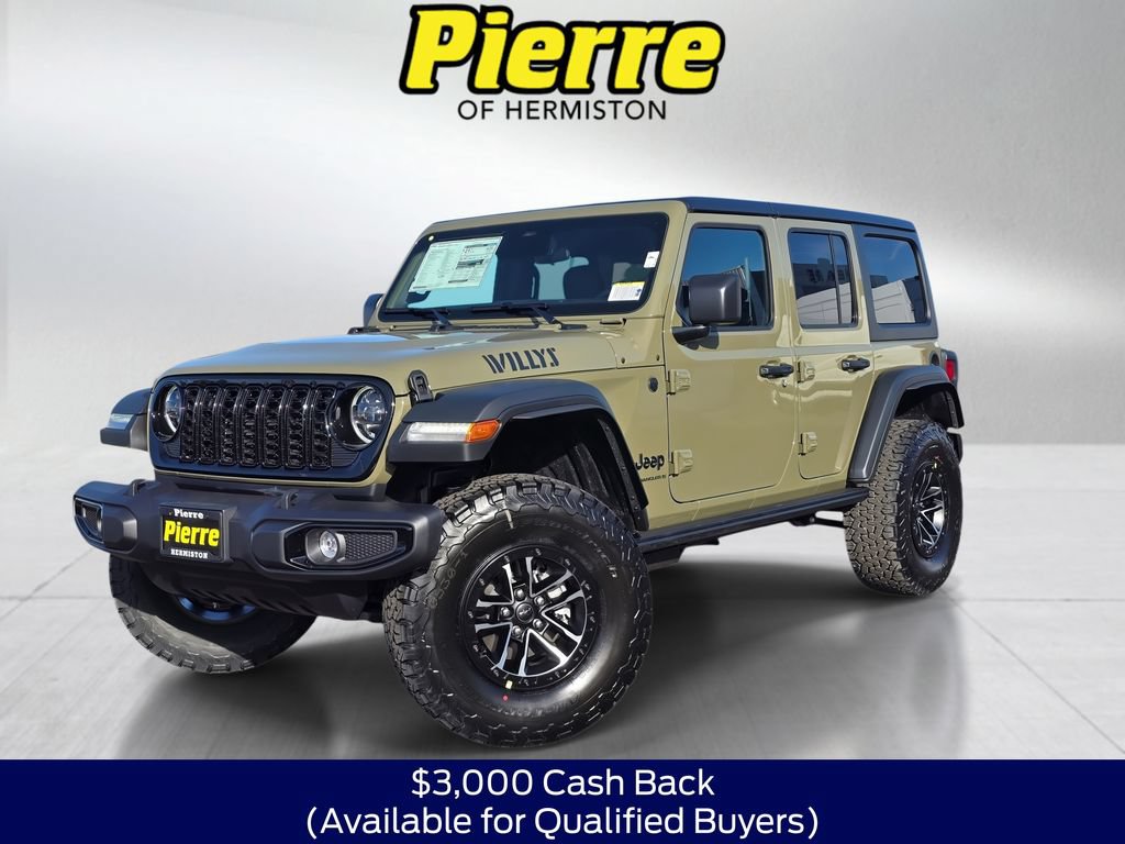 New 2026 Jeep Wrangler Unlimited Sport AWD/4WD 360° Tour