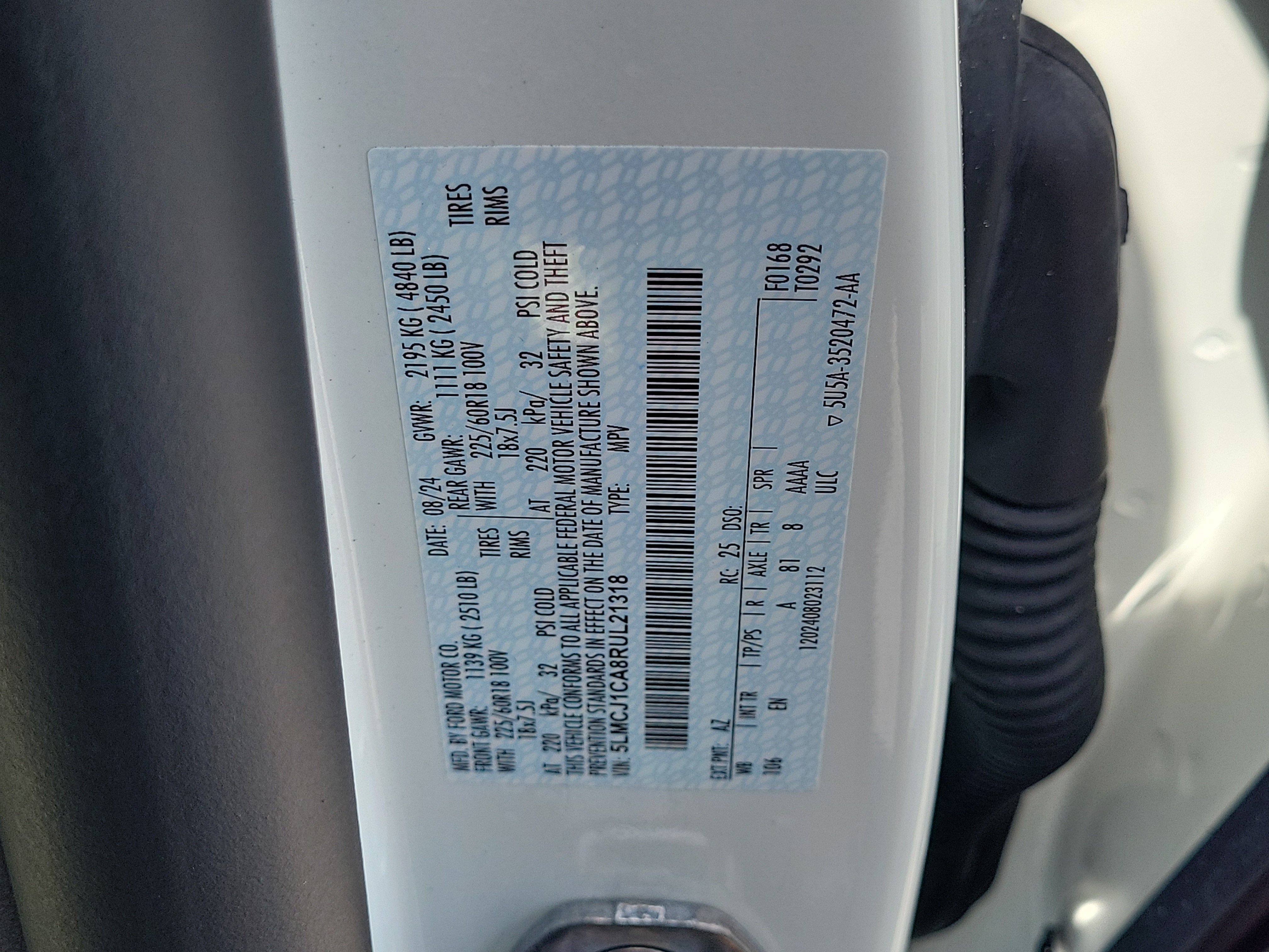 Used 2024 Lincoln Corsair FWD image 27