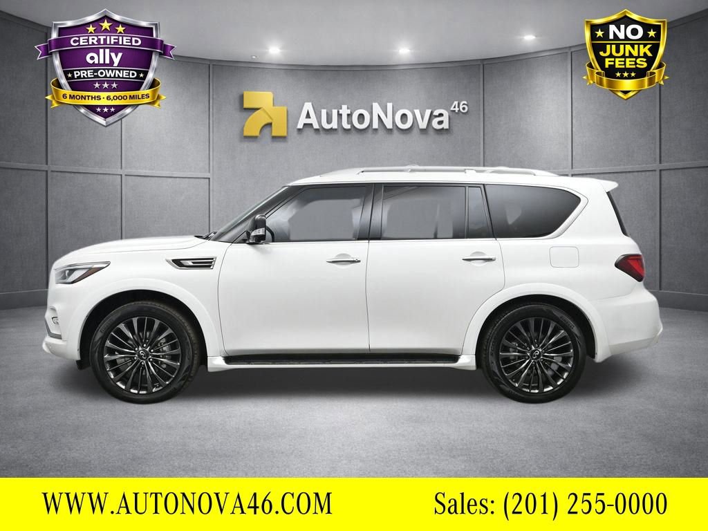 Used 2021 INFINITI QX80 Premium Select w/ Cargo Package image 3