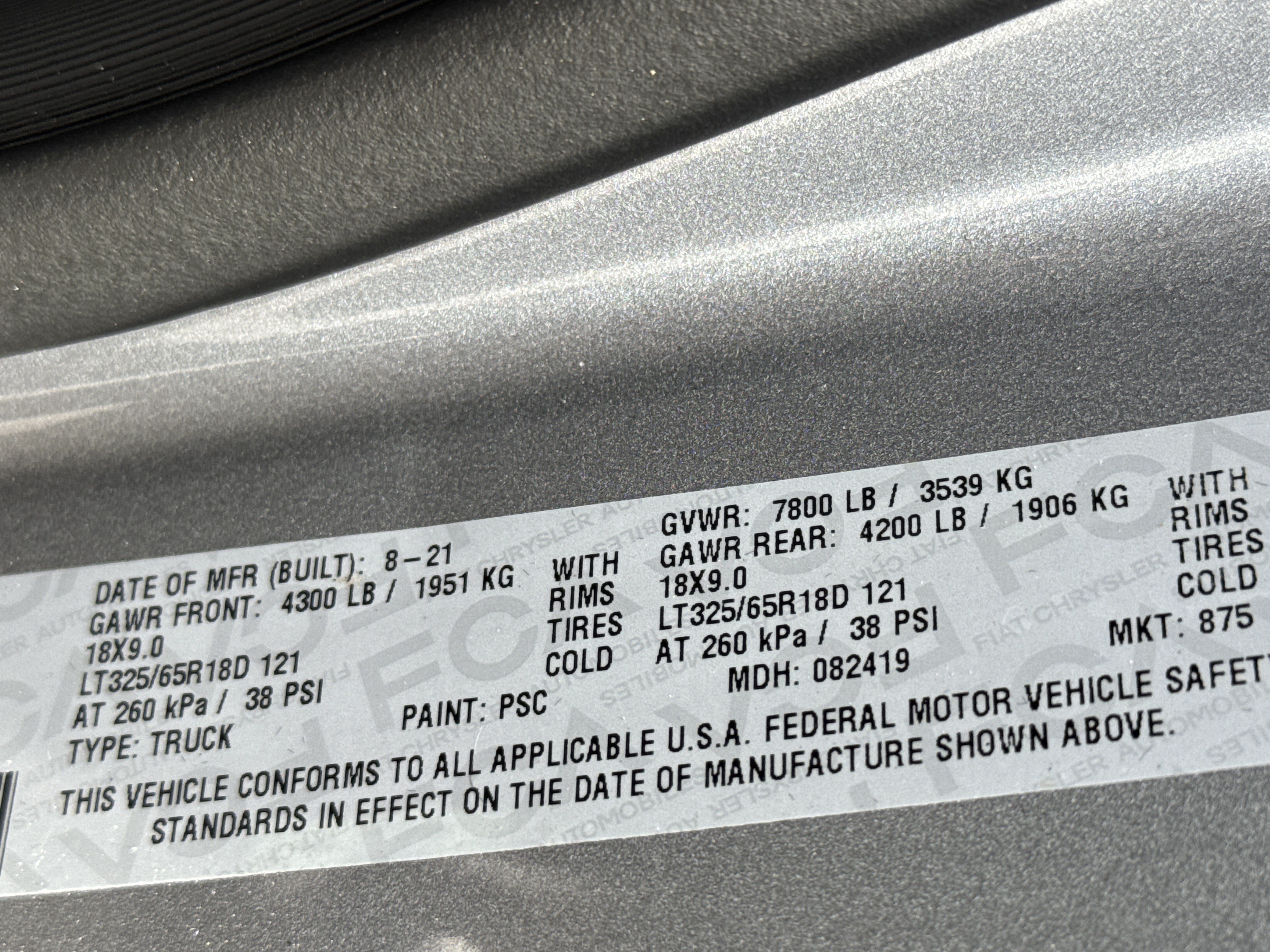 Used 2021 RAM 1500 TRX w/ TRX Level 2 Equipment Group AWD/4WD image 36