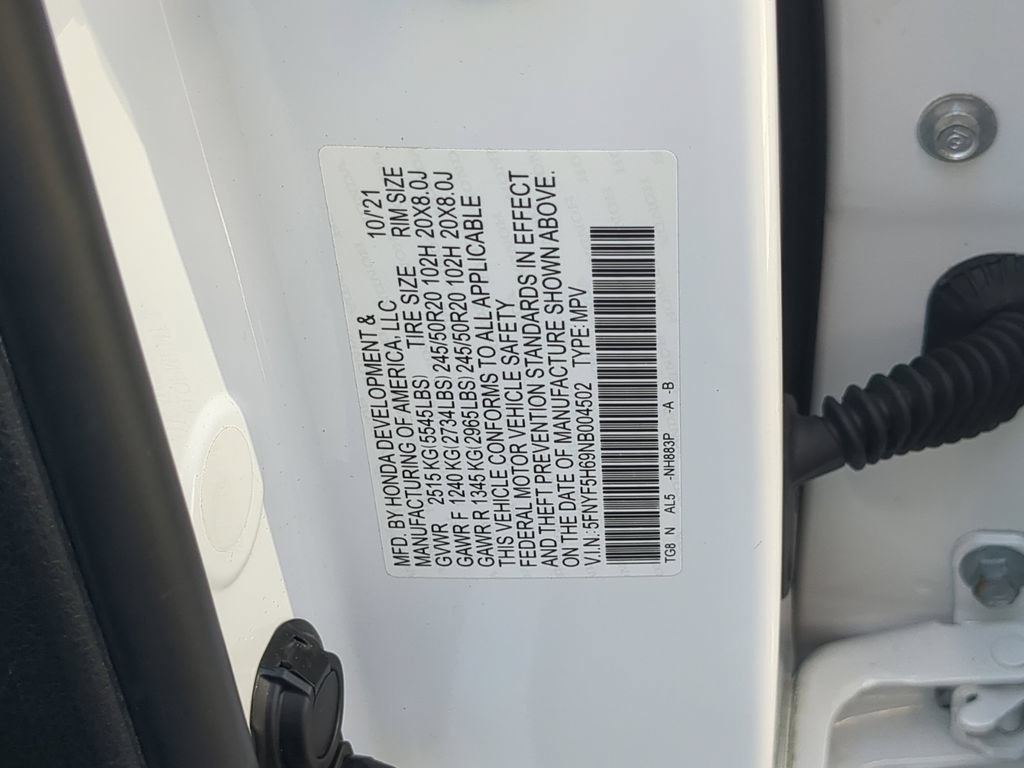 Used 2022 Honda Pilot Touring image 40