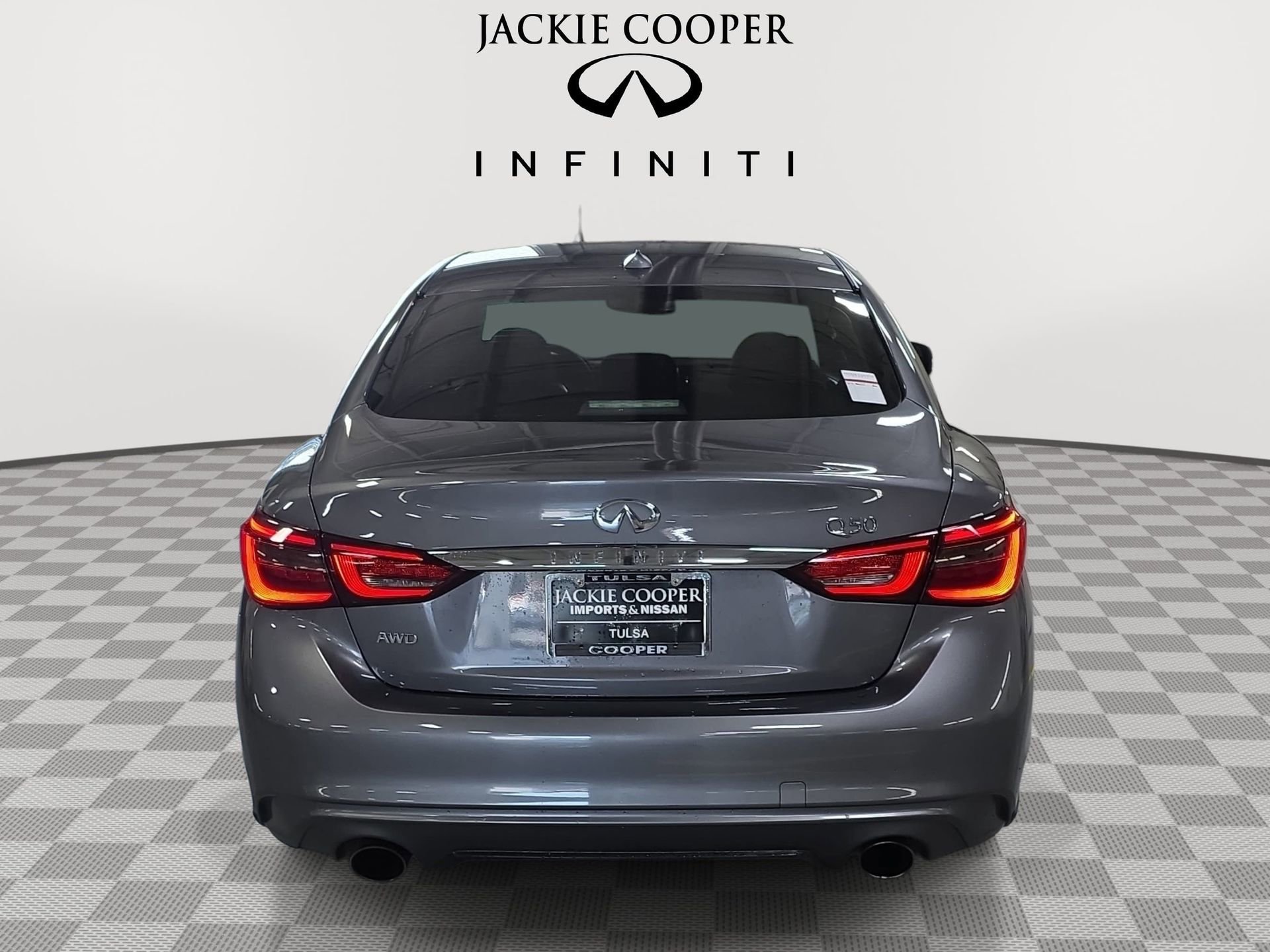Certified 2019 INFINITI Q50 Luxe w/ Cargo Package (L96) AWD/4WD image 6