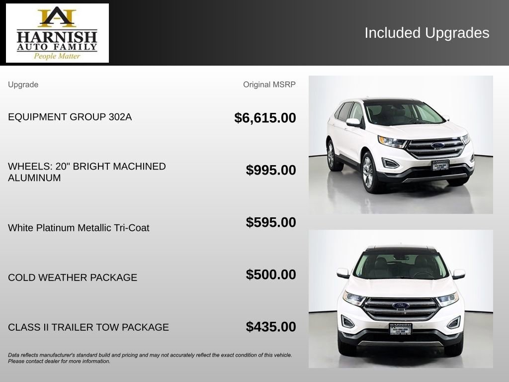 Used 2018 Ford Edge Titanium w/ Equipment Group 302A image 4