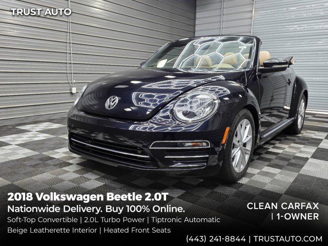 Used 2018 Volkswagen Beetle 2.0T S w/ Style & Comfort Package FWD image 1
