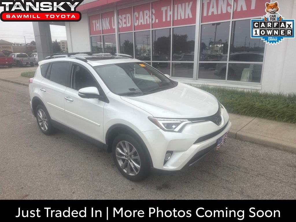 Used 2017 Toyota RAV4 Limited w/ Advanced Technology Package AWD/4WD image 1