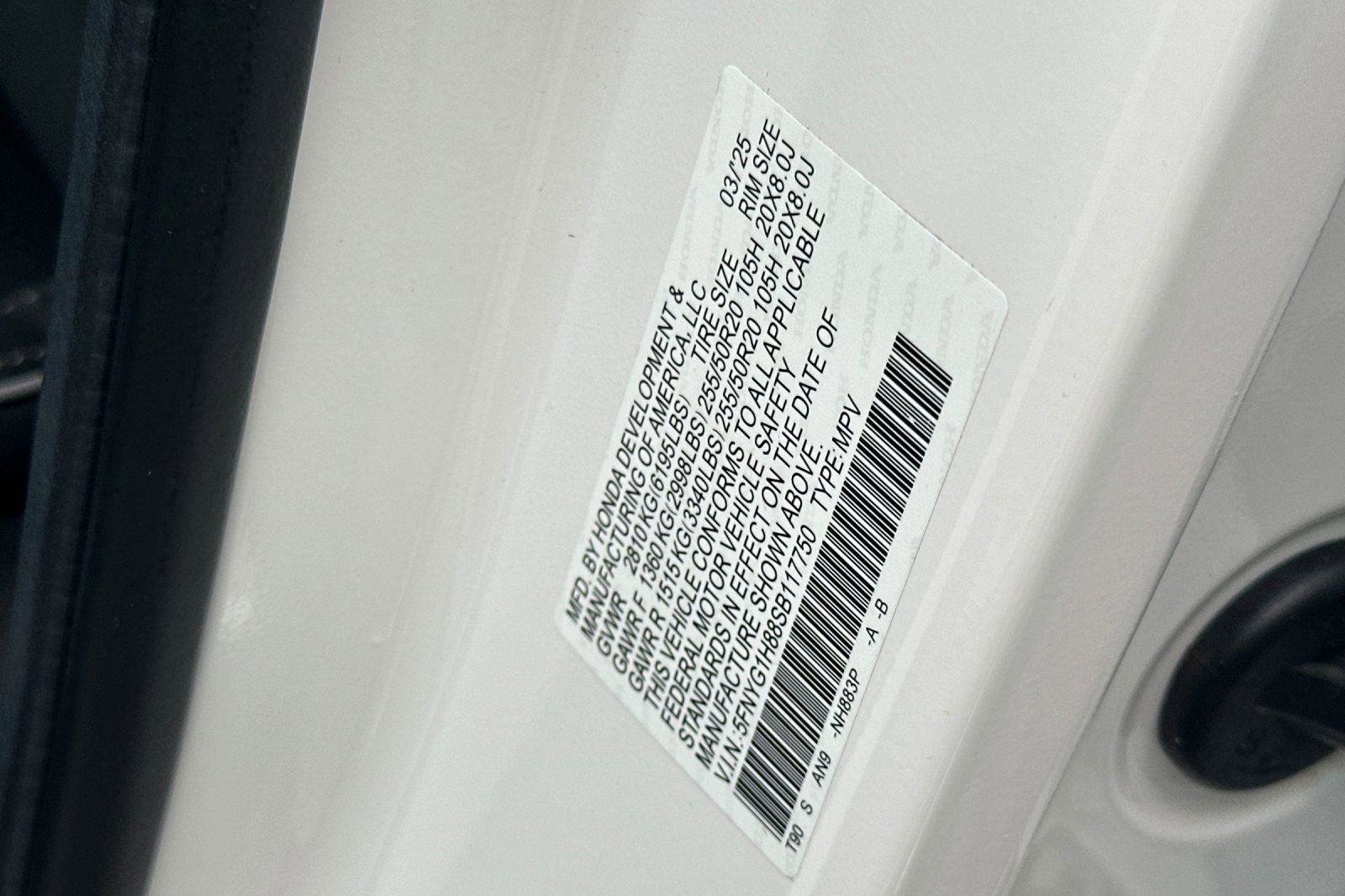 Certified 2025 Honda Pilot Elite image 30