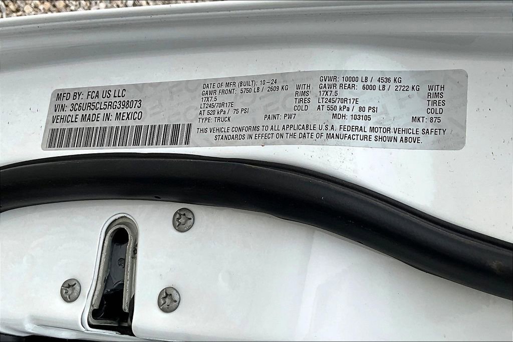 New 2024 RAM 2500 Tradesman image 18