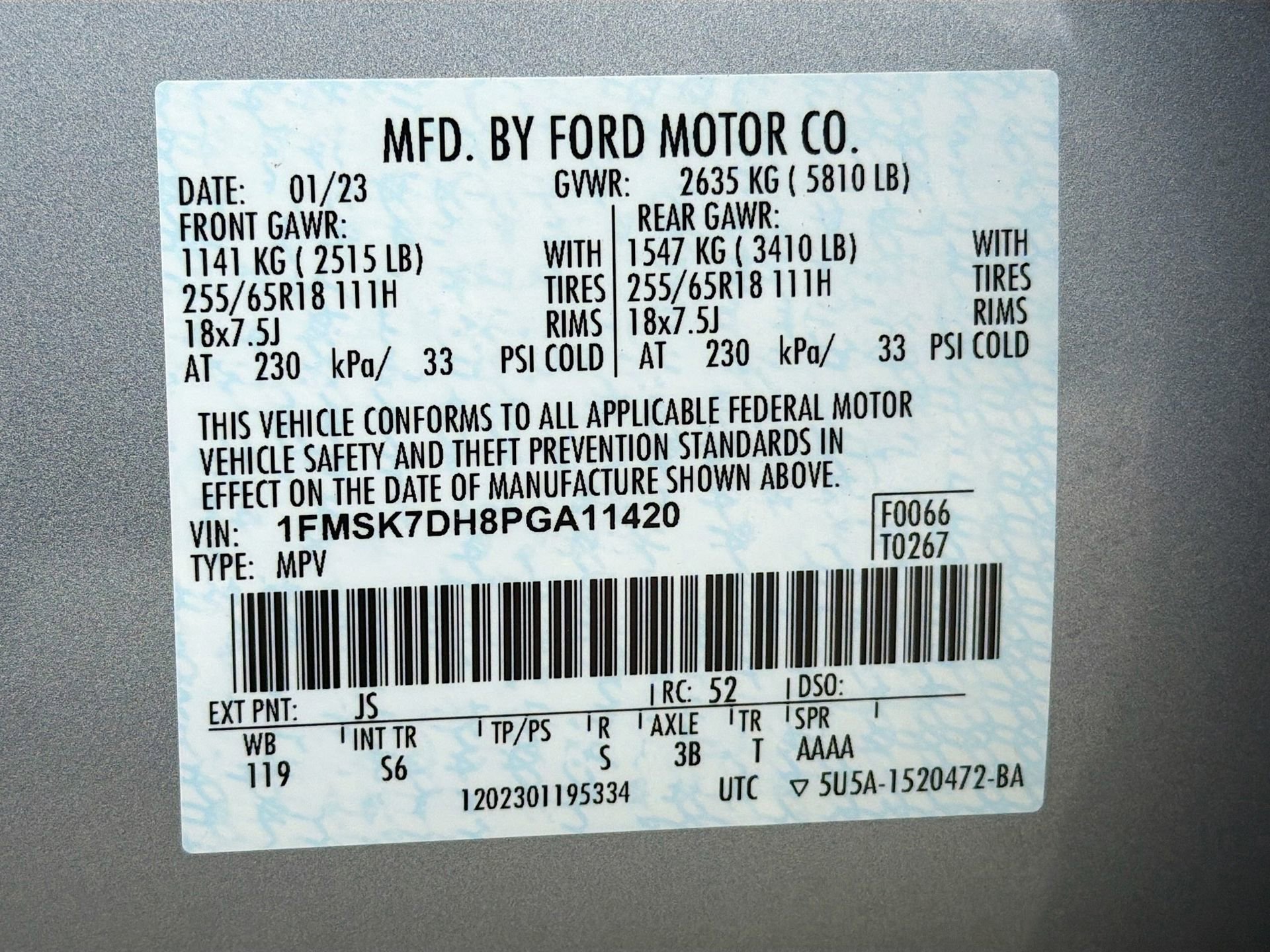 Used 2023 Ford Explorer XLT w/ Equipment Group 202A image 37