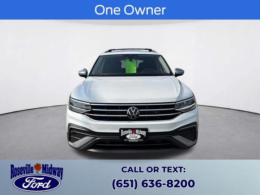 Used 2024 Volkswagen Tiguan Wolfsburg Edition w/ Panoramic Sunroof Package AWD/4WD video 2