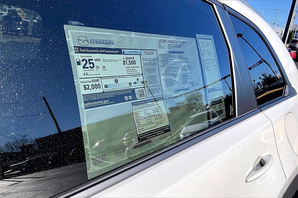 New 2026 MAZDA CX-90 3.3 Turbo w/ Select Package image 25