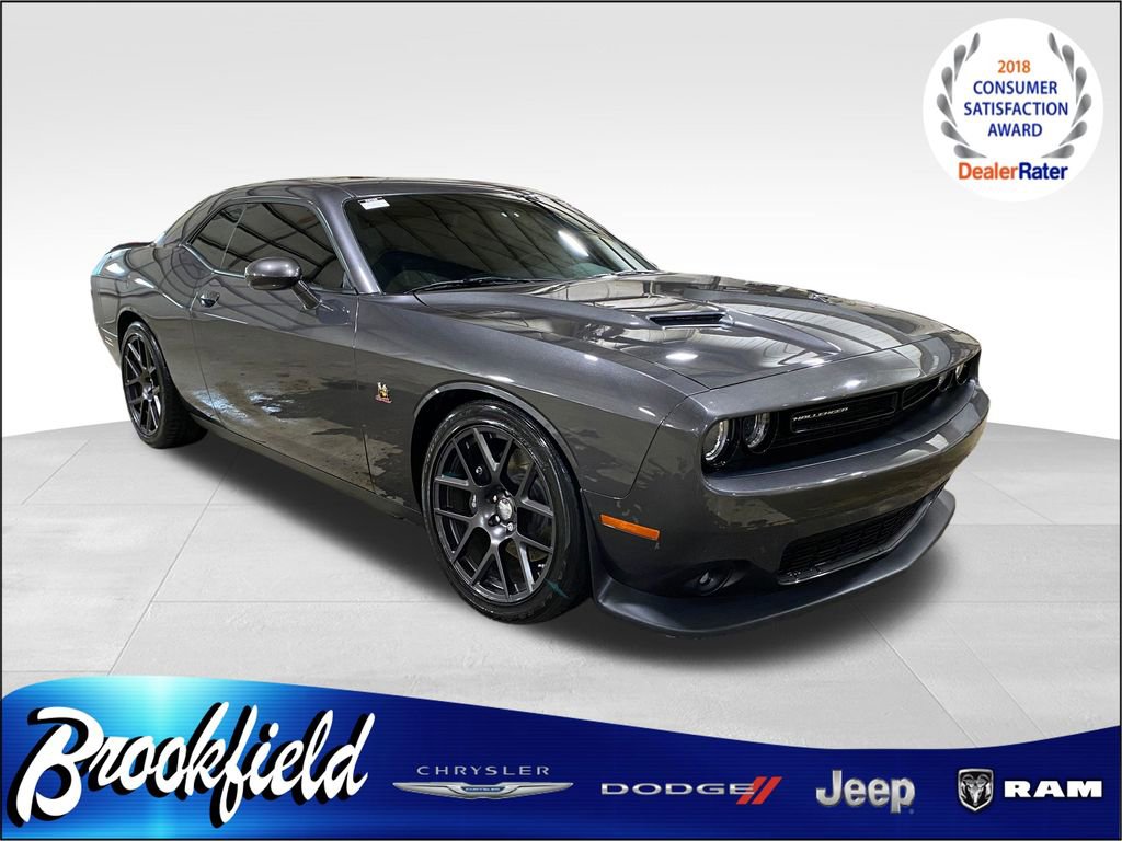 Used 2016 Dodge Challenger R/T Scat Pack w/ Leather Interior Group RWD image 1