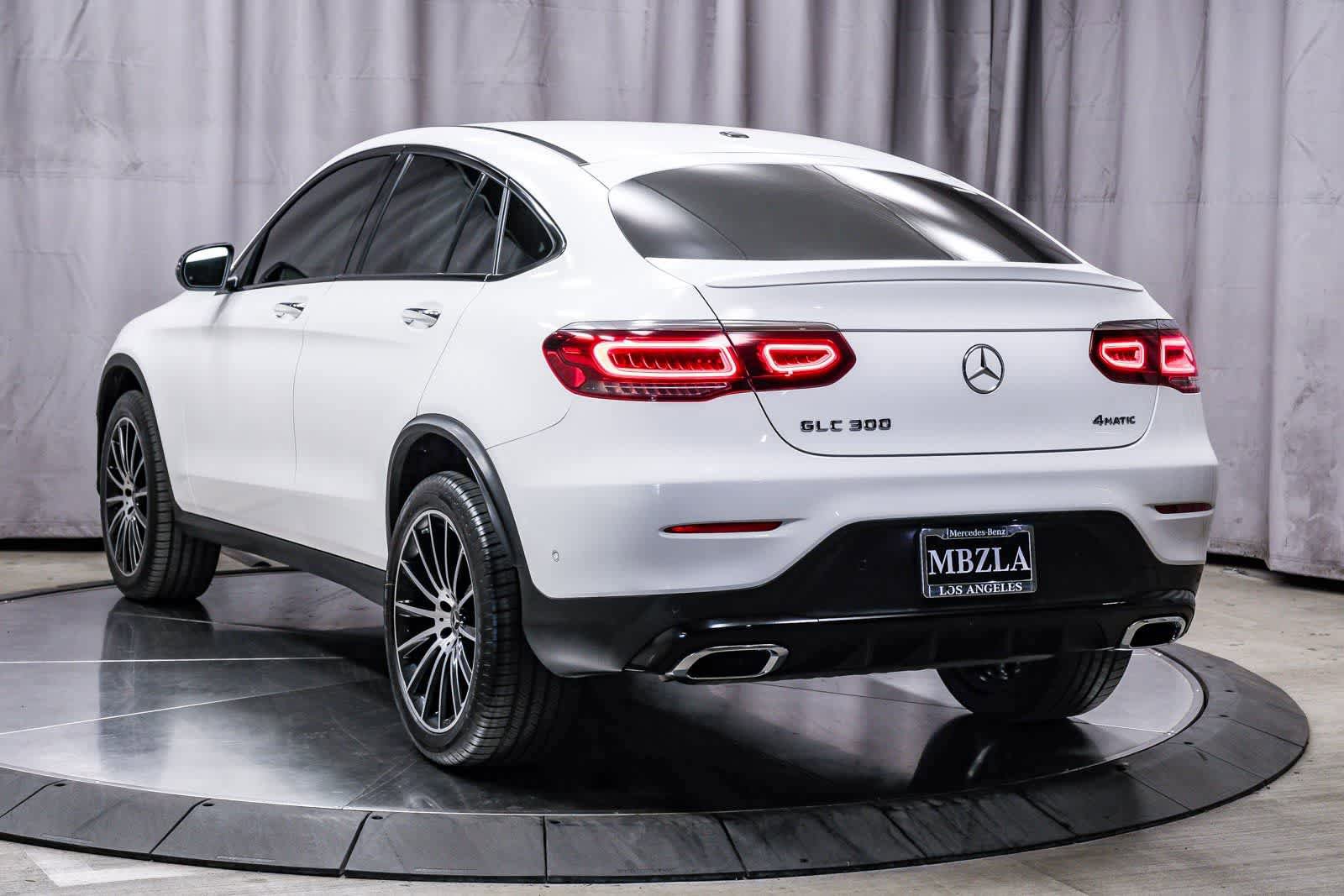 Certified 2022 Mercedes-Benz GLC 300 4MATIC Coupe w/ AMG Line image 2