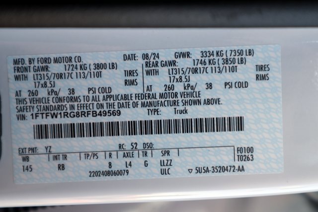 Used 2024 Ford F150 Raptor image 43