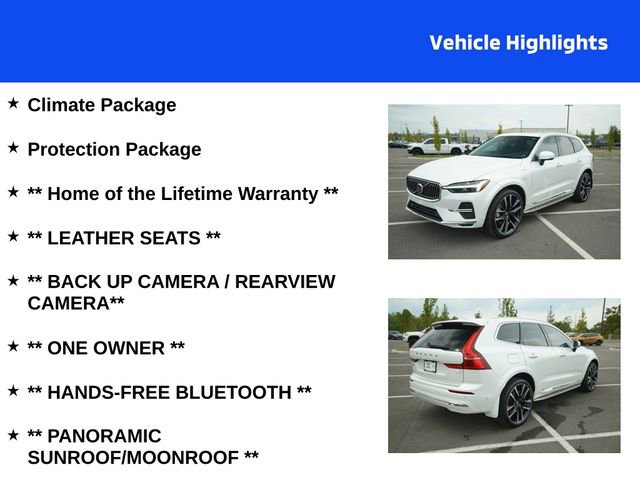 Used 2023 Volvo XC60 T8 Ultimate w/ Climate Package image 3