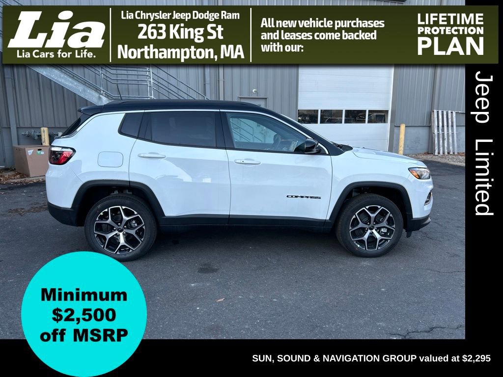 New 2026 Jeep Compass Limited w/ Sun, Sound & Navigation Group image 1
